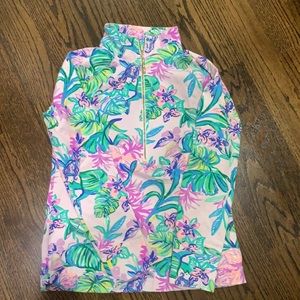 Lilly Pulitzer Cotton Half Zip